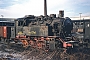 Hanomag 10558 - Privat "81 004"
12.12.1978 - Gelsenkirchen-Bismarck, Bahnbetriebswerk
Michael Hafenrichter