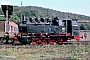 Hanomag 10558 - DGEG "81 004"
07.09.1974 - Bochum-Dahlhausen, Eisenbahnmuseum
Werner Wölke