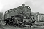 Henschel 22097 - DR "86 1063-6"
10.06.1973 - Karl-Marx-Stadt Hilbersdorf, Bahnbetriebswerk
Archiv Jörg Helbig