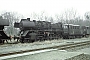 Henschel 26644 - DR "50 0038-5"
26.12.1984 - Borkenfriede, BahnhofMichael Uhren