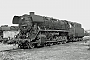 Schichau 3604 - DR "44 0412-5"
10.07.1975 - Nordhausen, Bahnbetriebswerk
Archiv Jörg Helbig